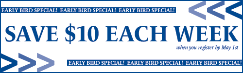 summer early bird discount